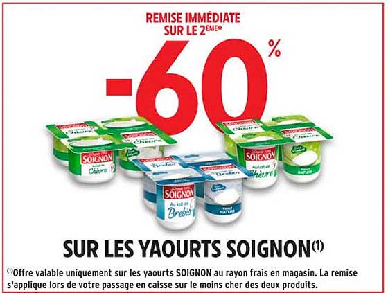 SUR LES YAOURTS SOIGNON