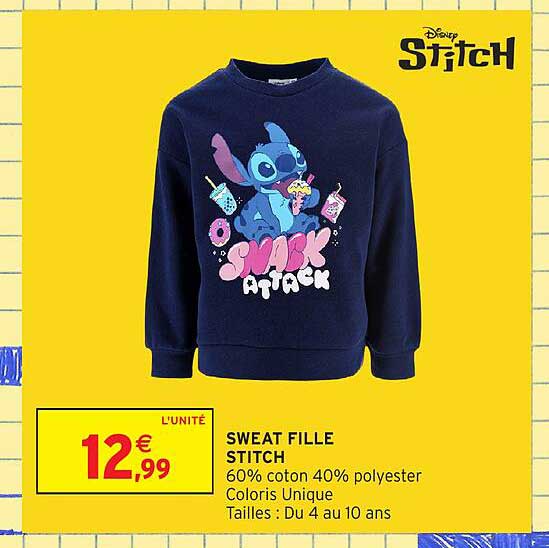 SWEAT FILLE STITCH