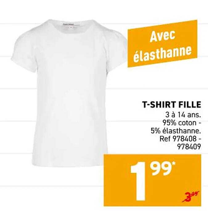 T-SHIRT FILLE