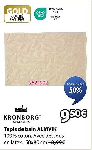 Tapis de bain ALMVIK