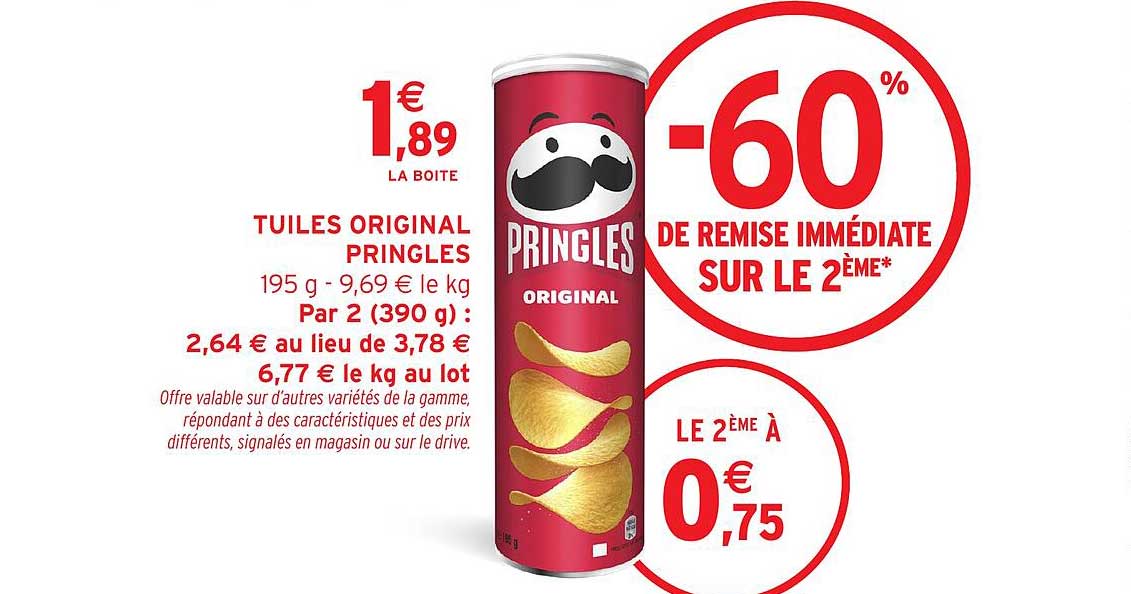 TUILES ORIGINAL PRINGLES