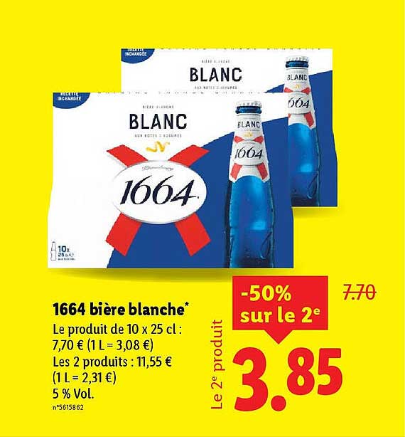 1664 bière blanche*