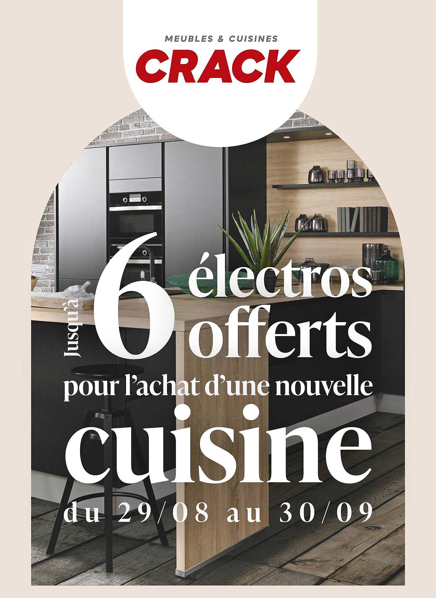 6 électros offerts pour l’achat d’une nouvelle cuisine