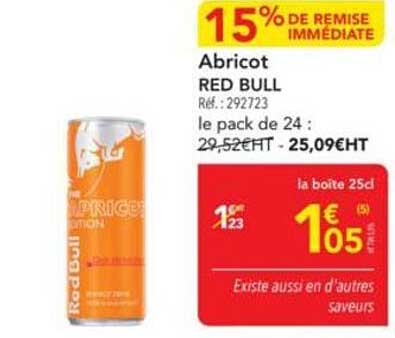 Abricot RED BULL