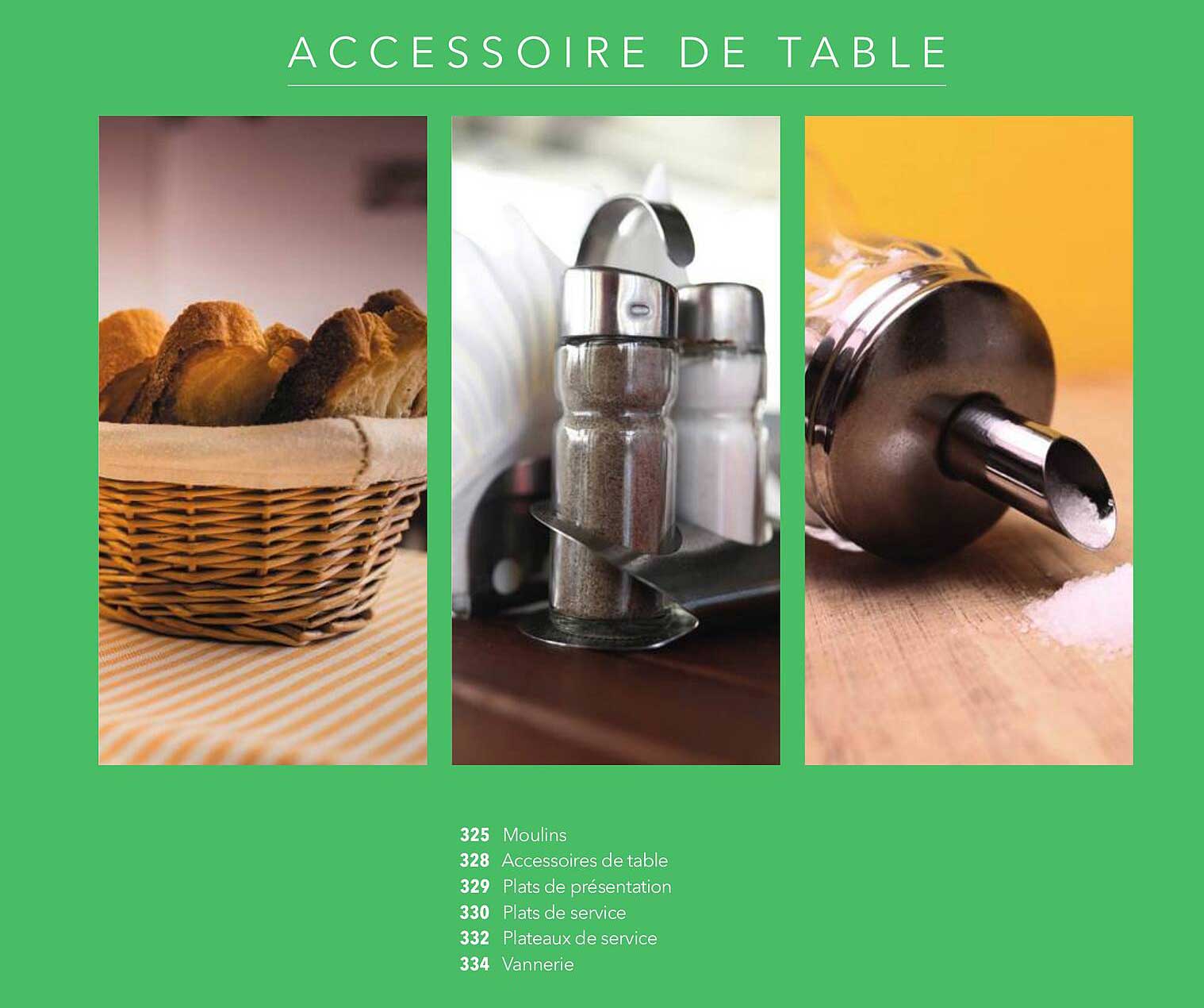 Accessoire de table