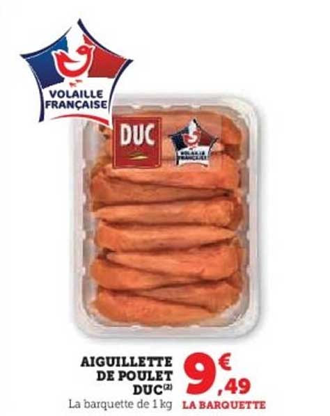 AIGUILLETTE DE POULET DUC
