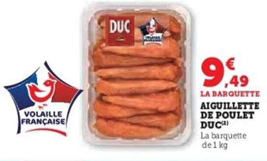 AIGUILLETTE DE POULET DUC