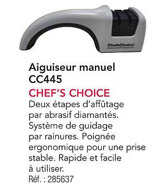 Aiguiseur manuel CC445