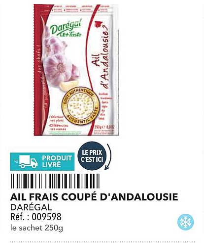 AIL FRAIS COUPÉ D'ANDALOUSIE
