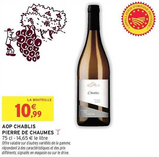 AOP CHABLIS PIERRE DE CHAUMES
