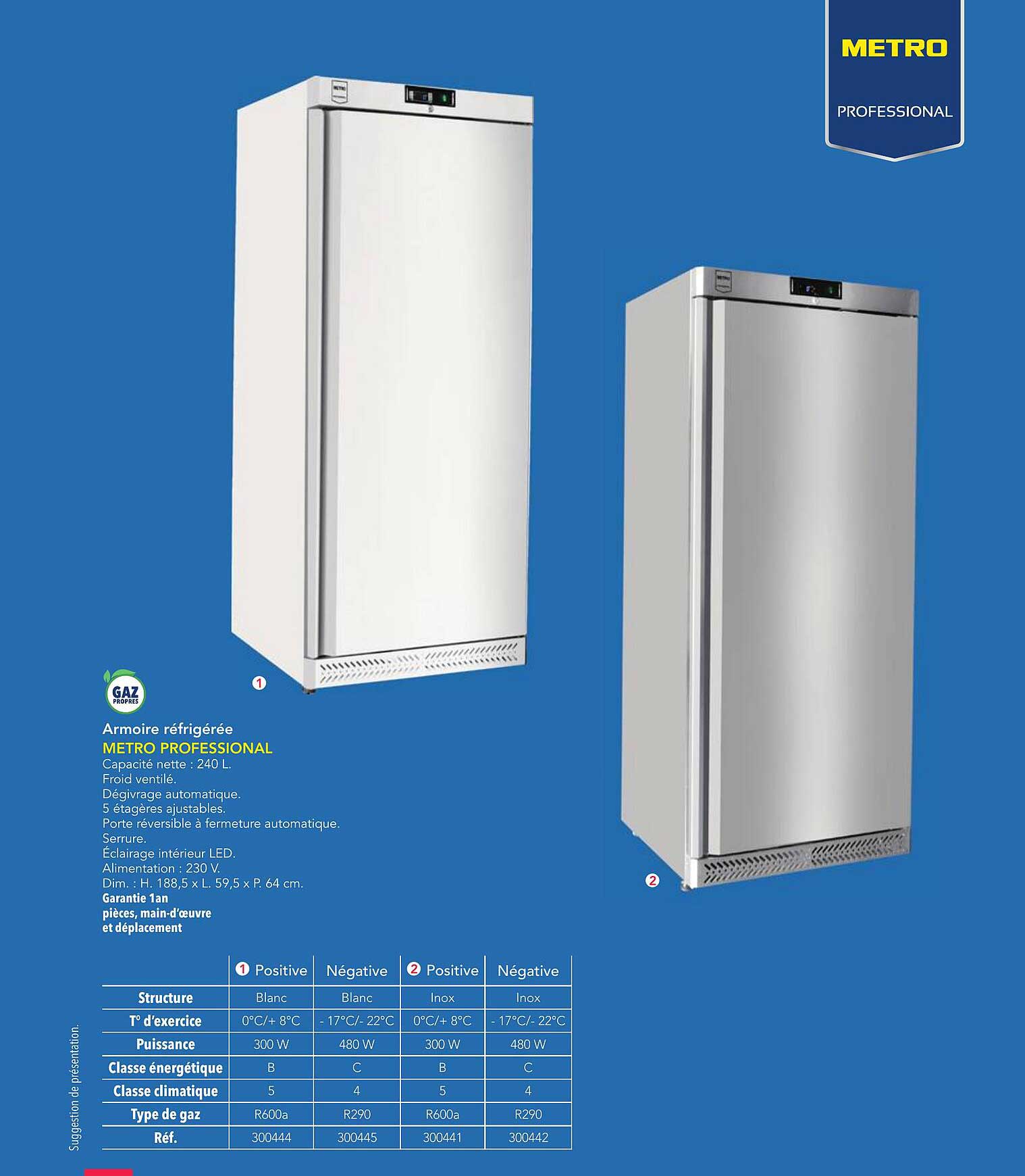Armoire réfrigérée METRO PROFESSIONAL