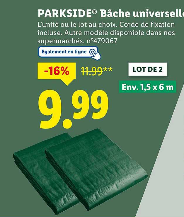 Bâche universelle PARKSIDE®