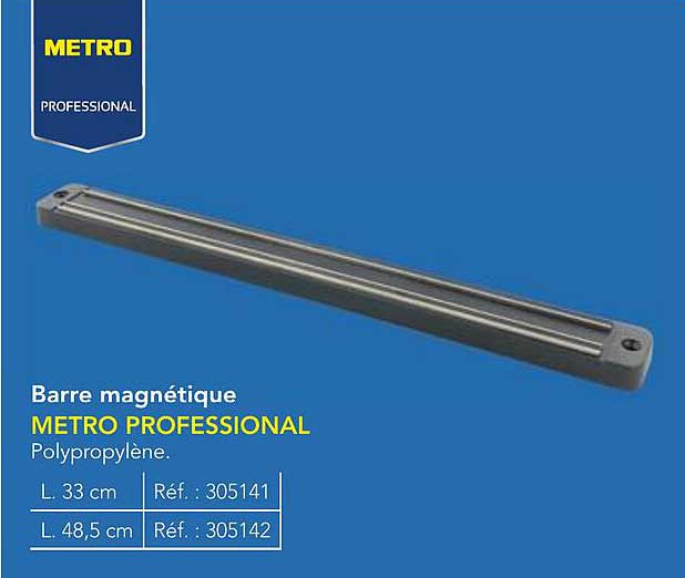 Barre magnétique METRO PROFESSIONAL