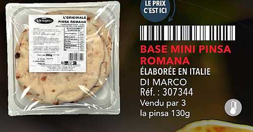 BASE MINI PINSA ROMANA