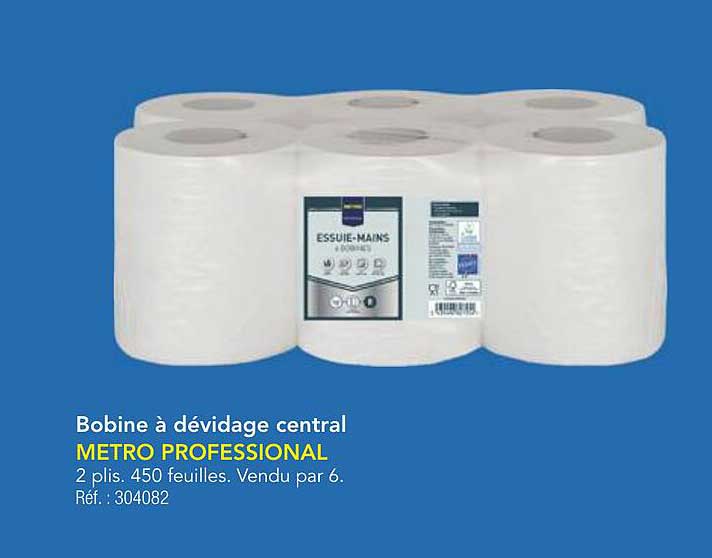 Bobine à dévidage central