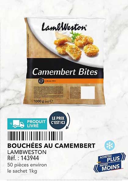 Bouchées au Camembert