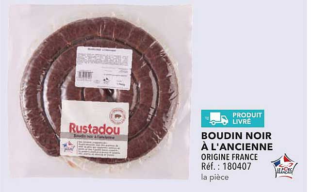BOUDIN NOIR À L'ANCIENNE