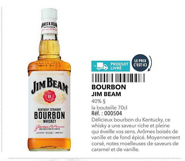 BOURBON JIM BEAM