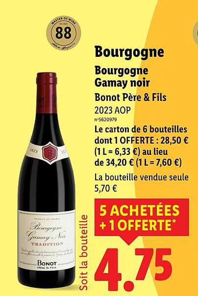 Bourgogne Gamay noir