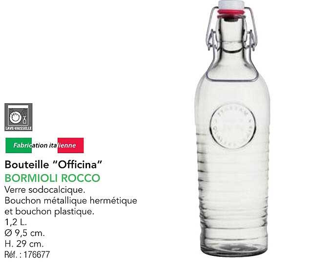 Bouteille "Officina" BORMIOLI ROCCO