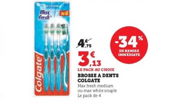 BROSSE A DENTS COLGATE