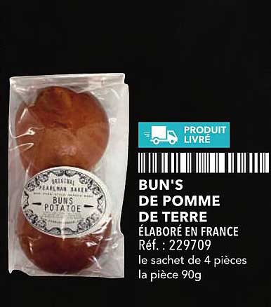 BUN'S DE POMME DE TERRE
