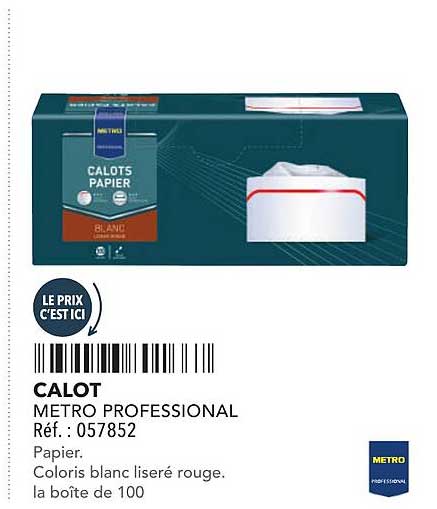 CALOT PAPIER