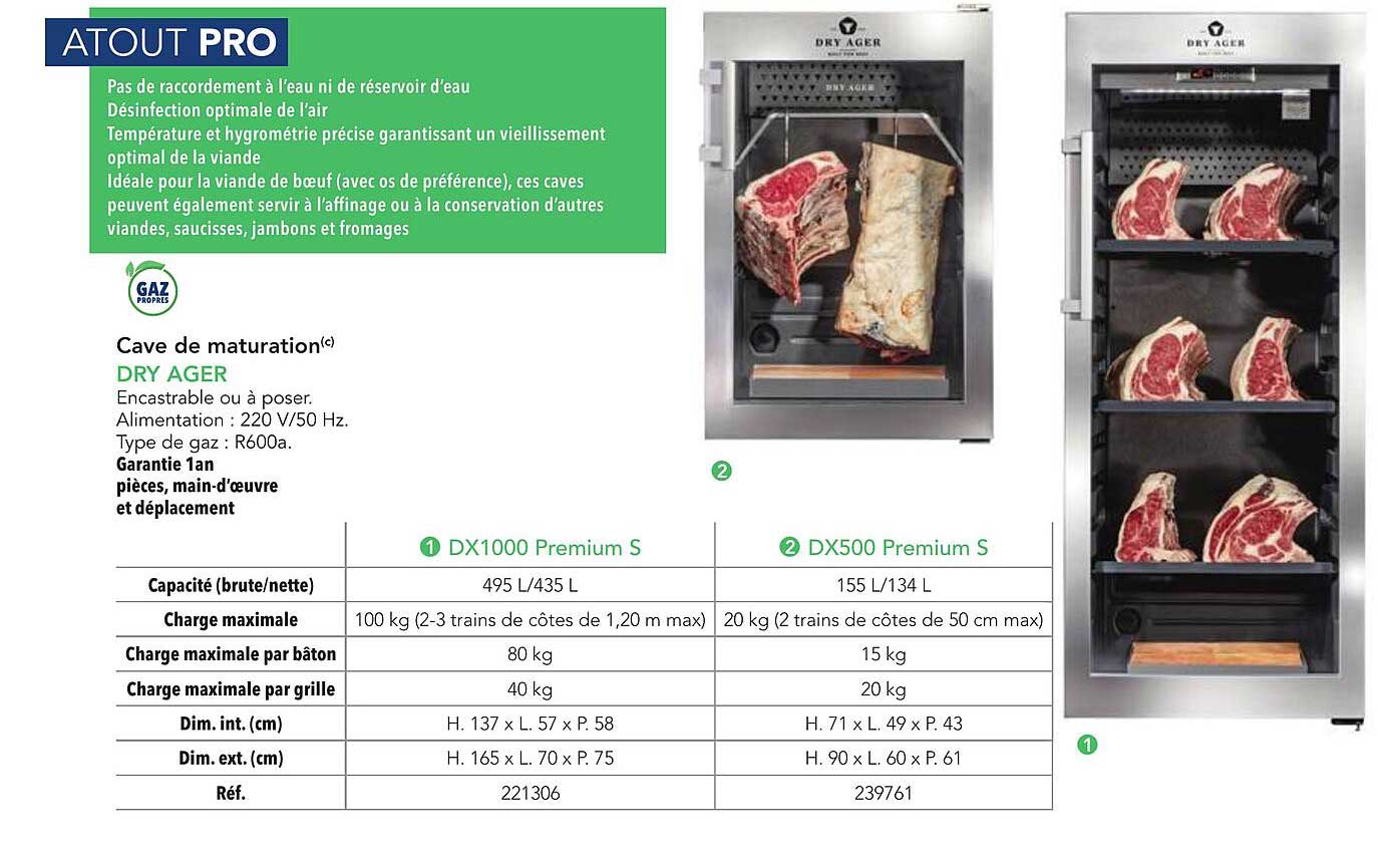 Cave de maturation DRY AGER
