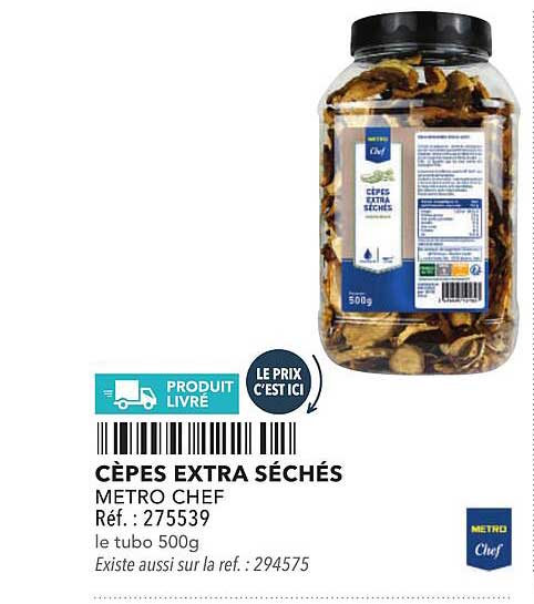 CÈPES EXTRA SÉCHÉS