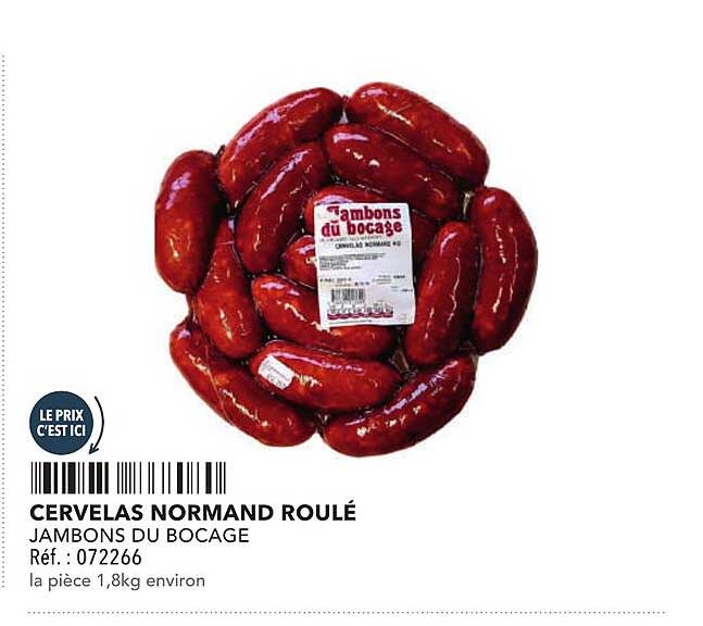 CERVELAS NORMAND ROULE