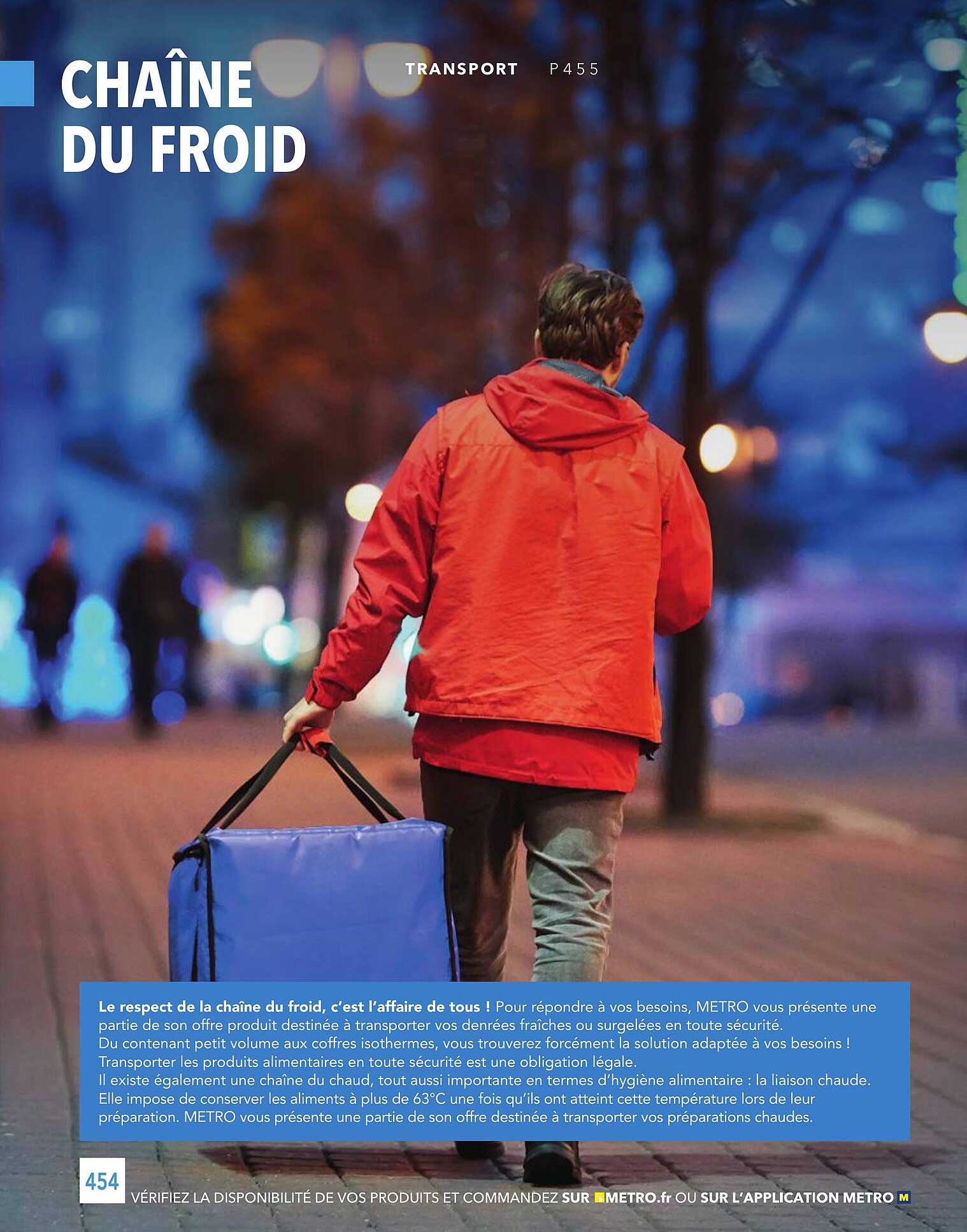 CHAÎNE DU FROID