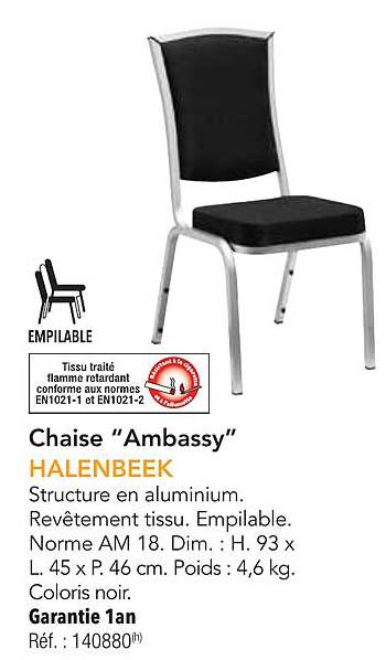 Chaise "Ambassy"