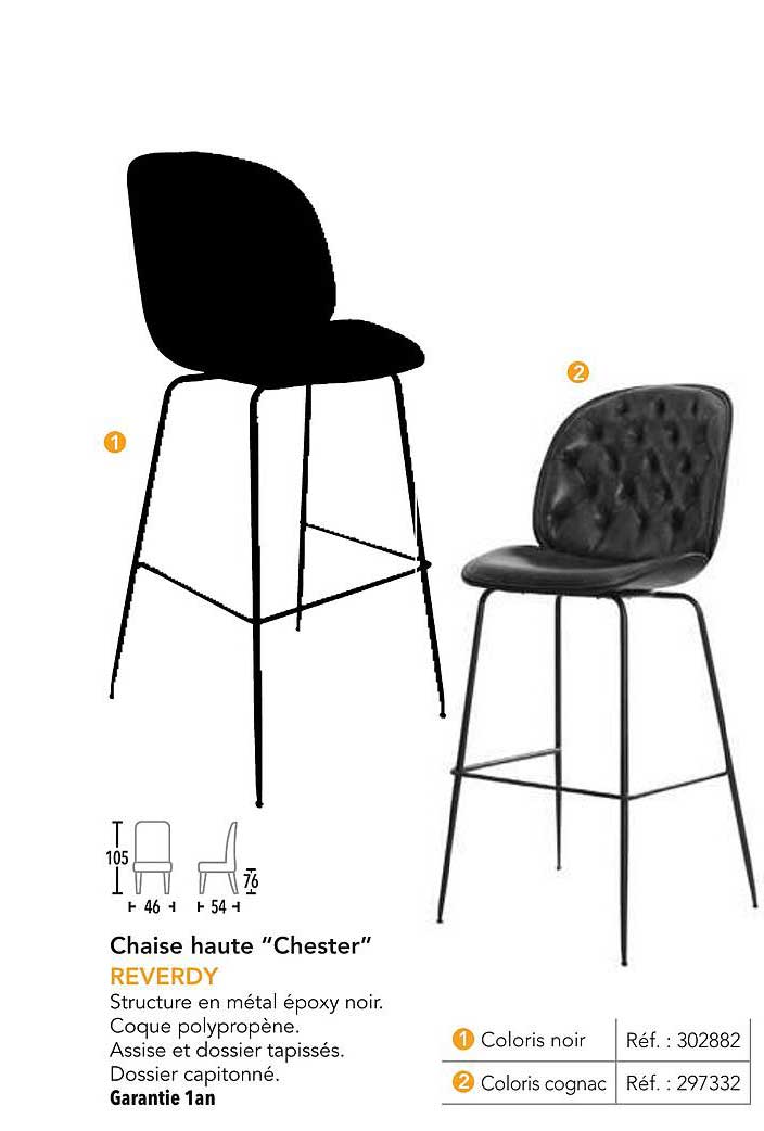 Chaise haute "Chester"