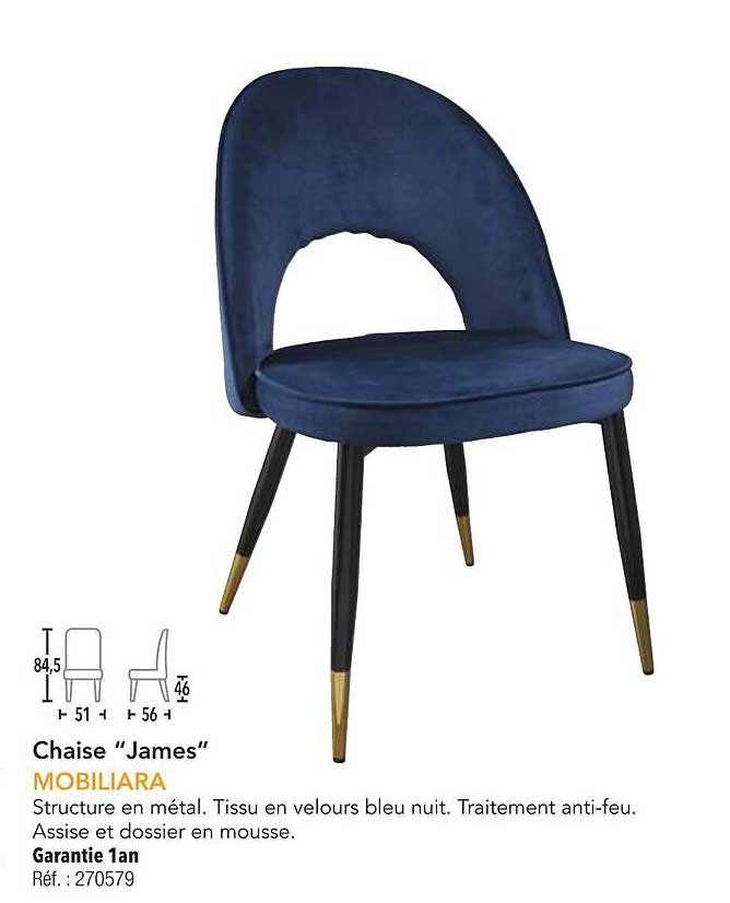 Chaise “James”