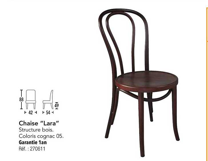 Chaise "Lara"