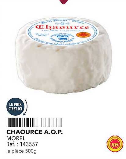 CHAOURCE A.O.P. MOREL