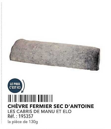 CHÈVRE FERMIER SEC D'ANTOINE