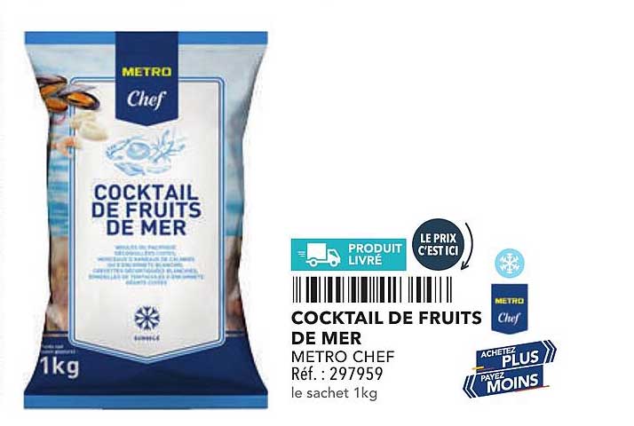 COCKTAIL DE FRUITS DE MER