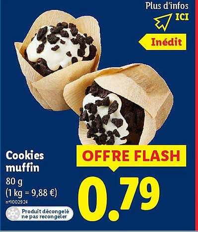 Cookies muffin