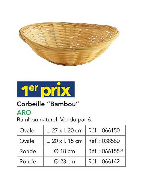 Corbeille "Bambou"