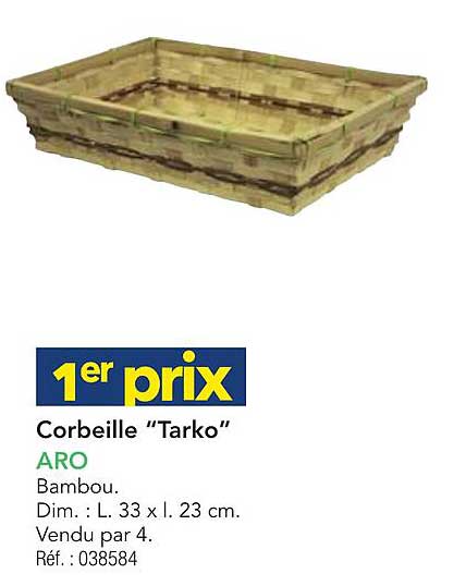 Corbeille "Tarko"