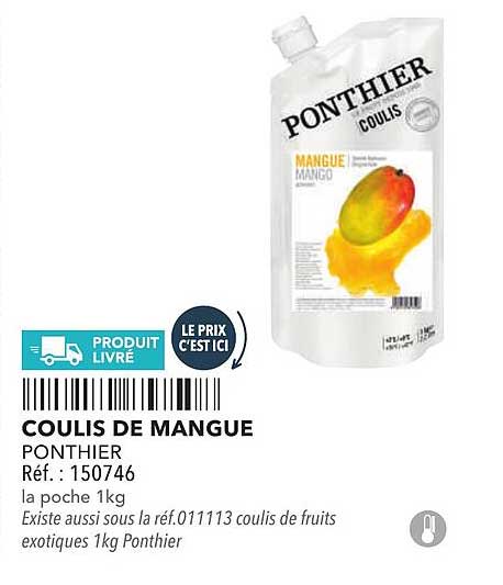 COULIS DE MANGUE PONTHIER