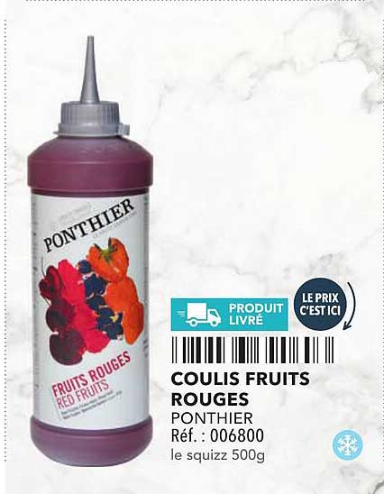 COULIS FRUITS ROUGES