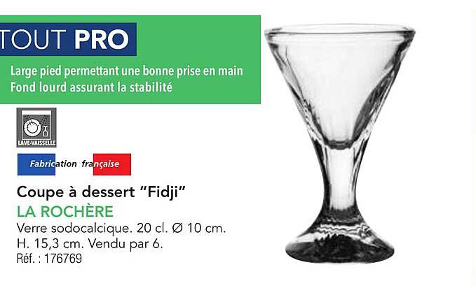 Coupe à dessert "Fidji"