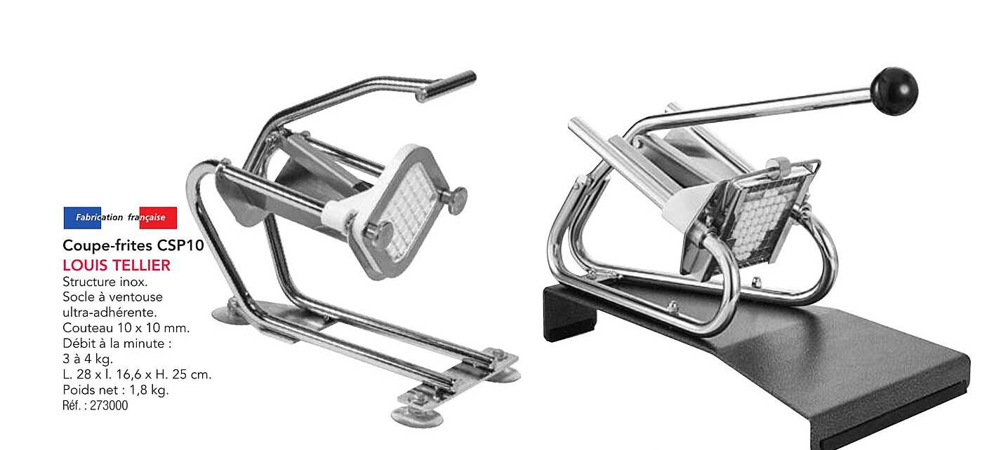 Coupe-frites CSP10 LOUIS TELLIER