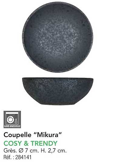 Coupelle "Mikura" COSY & TRENDY