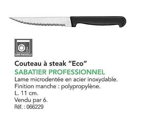 Couteau à steak "Eco"