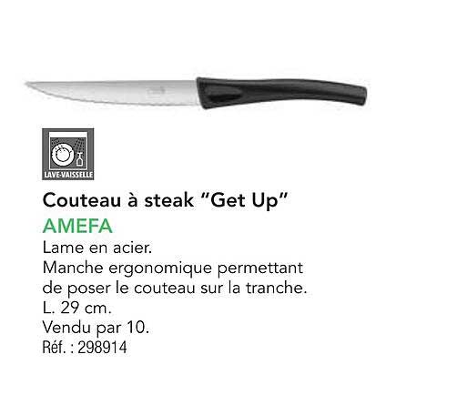 Couteau à steak “Get Up”