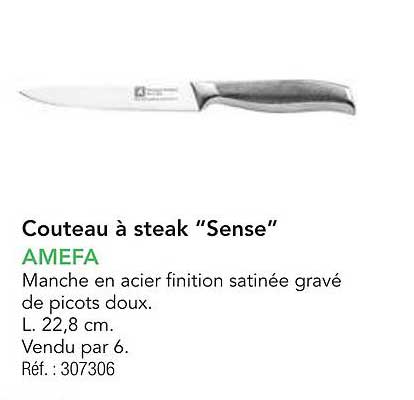 Couteau à steak “Sense”
