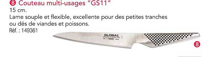 Couteau multi-usages "GS11"
